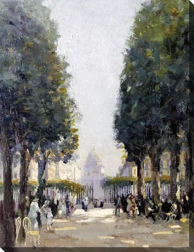 Картина Париж летом