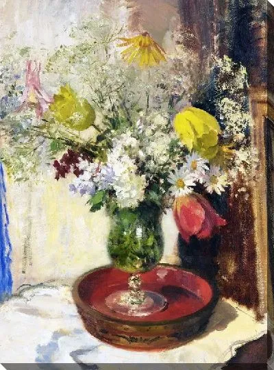 Картина Цветы в вазе №5