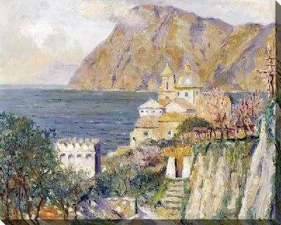 Картина Церковь у гор