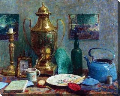 Картина Натюрморт с посудой