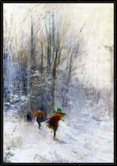 Картина В зимнем парке