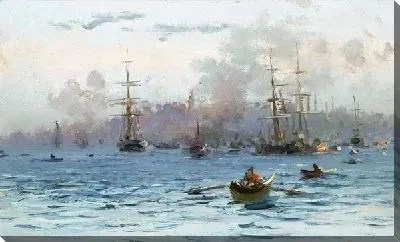 Корабли в море