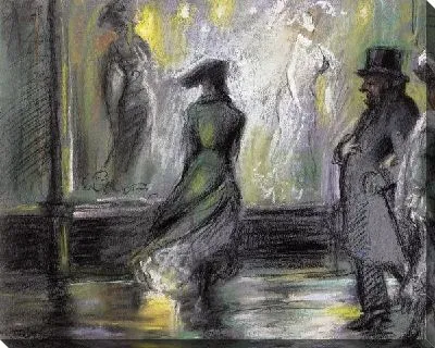 Картина Окно магазина