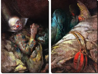 Картина Спящий клоун