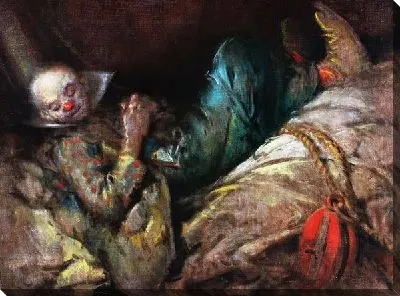 Картина Спящий клоун