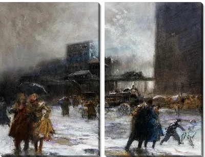 Зимняя улица