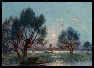 Луна над рекой