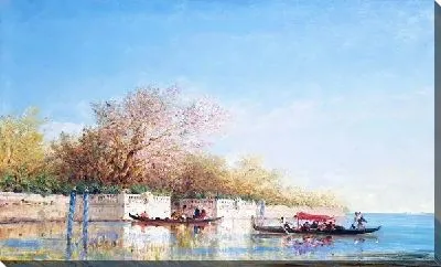 Картина Канал во Франции №5