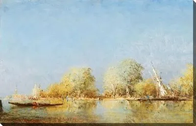 Картина Гондолы в Венеции