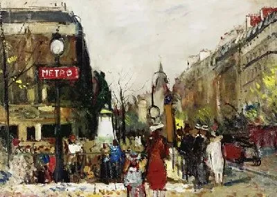 Оживленная улица