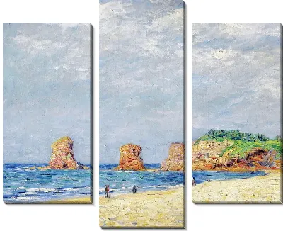 Картина Скалы у берега