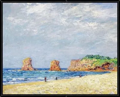 Скалы у берега