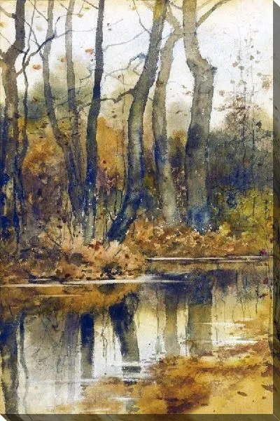 Картина Ручей в лесу