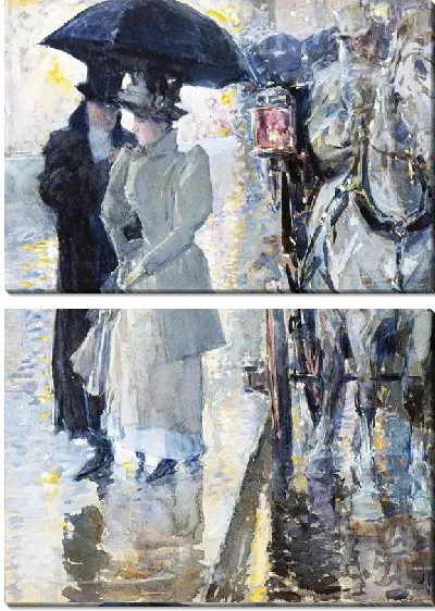 Картина Дождливый день