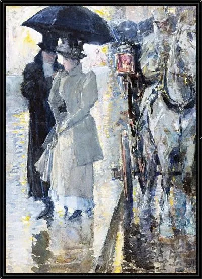 Картина Дождливый день