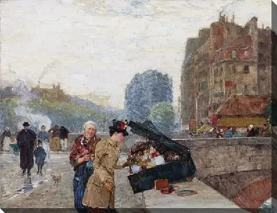 Картина Улочка во Франции