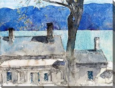 Картина Старый дом