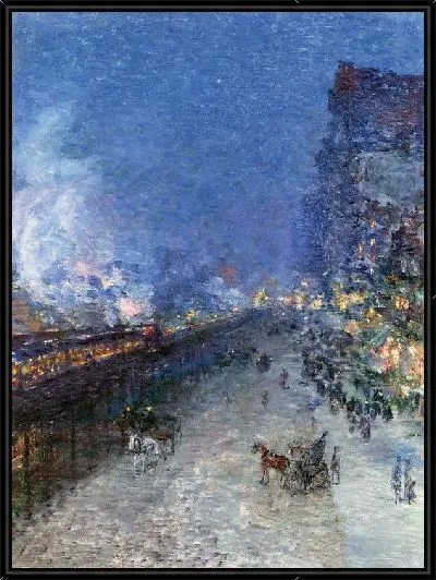 Картина Ночной поезд