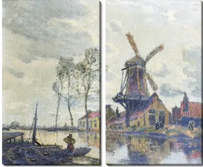 Картина Мельница №10