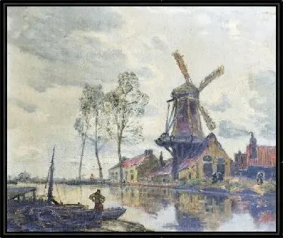 Картина Мельница №10