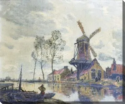 Картина Мельница №10