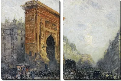 Картина Арка в Париже