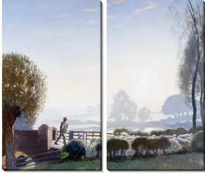 Пастух и стадо