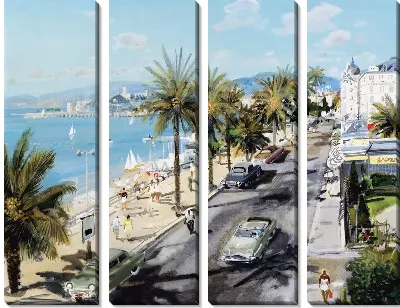 Картина Дорога у моря