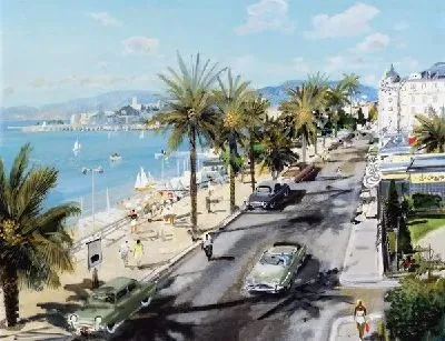 Картина Дорога у моря