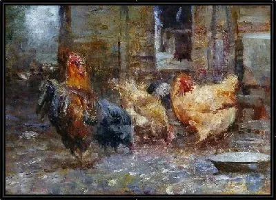 Картина Курицы