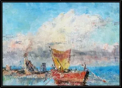 Лодки на море