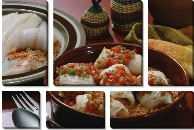 Модульная картина Рыба №22