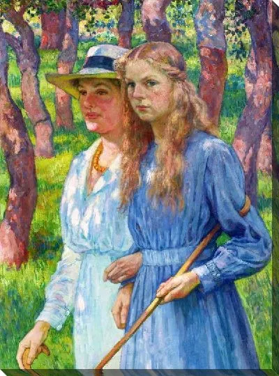 Картина Мать и дочь