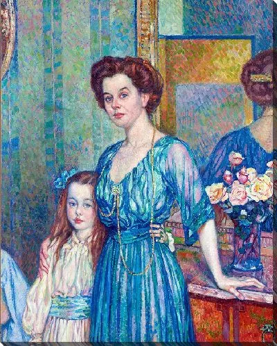 Картина Мать и дочь