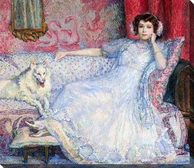 Картина Леди в белом