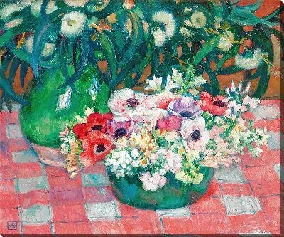 Картина Натюрморт с анемонами