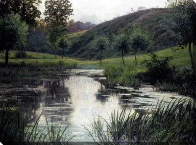 Картина Пруд