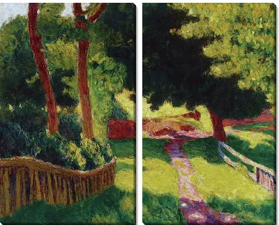 Картина Солнечный пейзаж №3