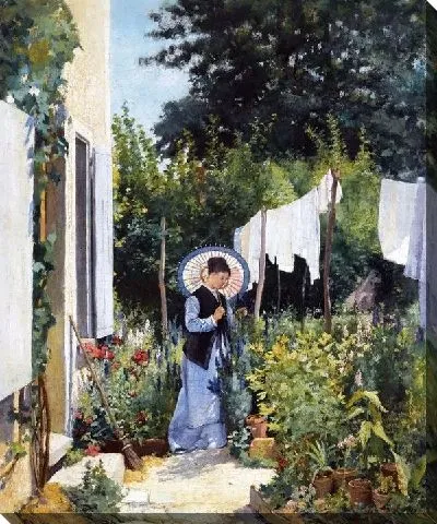 Картина В саду №6