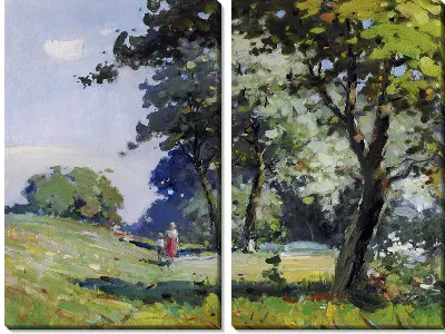 Ивы у пруда