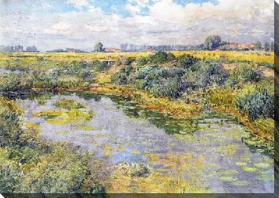 Речной пейзаж №22