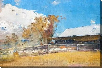 Картина Деревня