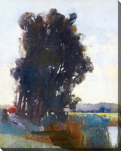 Картина Берег реки №27