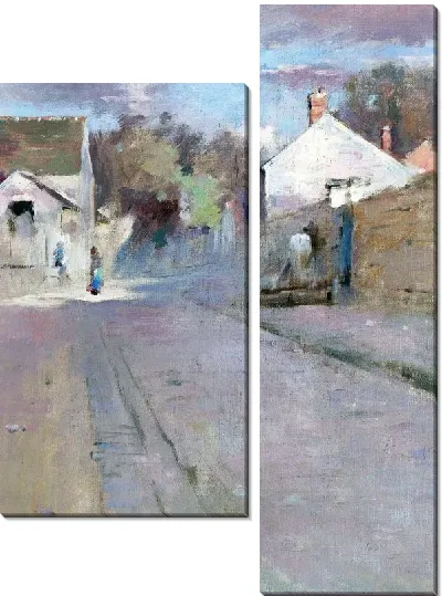 Картина Улица на закате