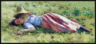 Картина Спящая