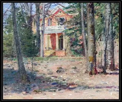 Пейзаж с домом