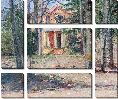 Пейзаж с домом