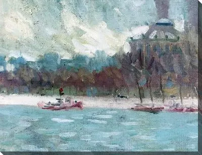 Картина Вид на реку