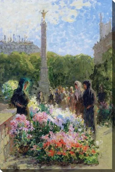 Картина Цветочный рынок