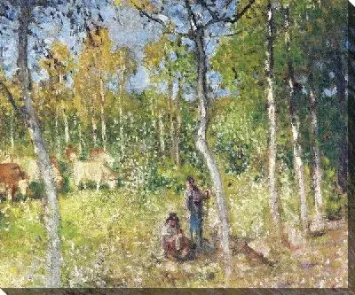 Картина Деревенский пейзаж №12